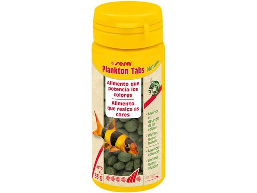 [90273750 1479165] sera Plankton Tabs Nature, 50 ml, 33g