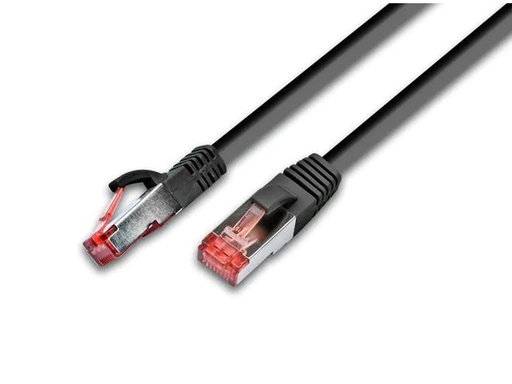 [90046820 171798] Wirewin Patchkabel RJ-45 - RJ-45, Cat 6A, S/FTP, 0.5 m, Schwarz