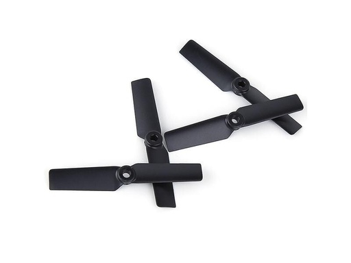 [90274065 1490645] OMPHobby Heckrotorblätter Schwarz 4 Stück M1 Evo
