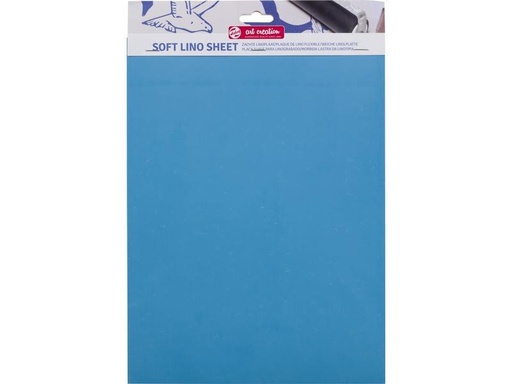 [90274092 1502531] Talens Stempel Zubehör Linolschnittplatte 23 x 30 cm, Blau