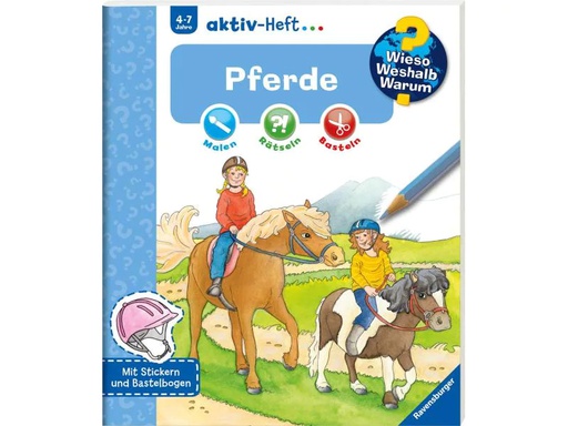 [90046879 1069549] Ravensburger Kinder-Sachbuch WWW Aktiv-Heft Pferde