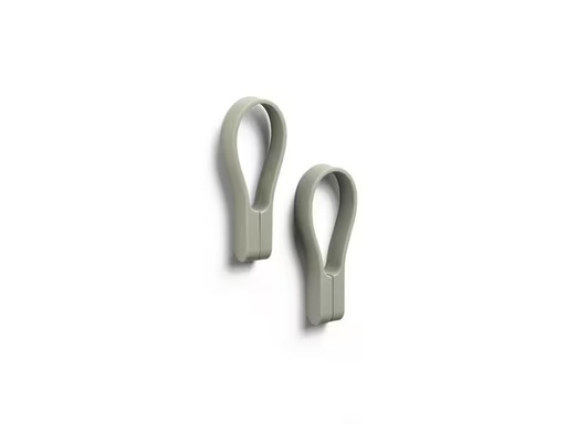 [90274117 1506253] Zone Denmark Handtuchhalter Loop 2 Stück, Eukalyptusgrün