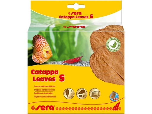 [90274122 1479092] sera Wasseraufbereiter Catappa Leaves S, 10 Stück