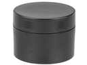 Glorex Kosmetik Dose doppelwandig 50 ml, Schwarz