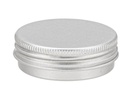 Glorex Kosmetik Dose Alu-Schraubdeckeldose 10 ml, 2 Stück