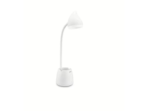 [90274266 1467153] Philips Schreibtischleuchte Hat, 4.5W, 3000-5700 K, Weiss