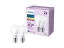 Philips Lampe LED 40W A60 E27 WW FR ND 2CT/6 EC Warmweiss