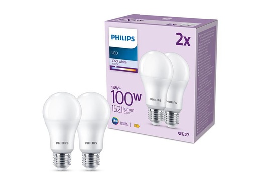 [90274388 1467164] Philips Lampe LED 100W A67 E27 CW FR ND 2CT/6 Neutralweiss