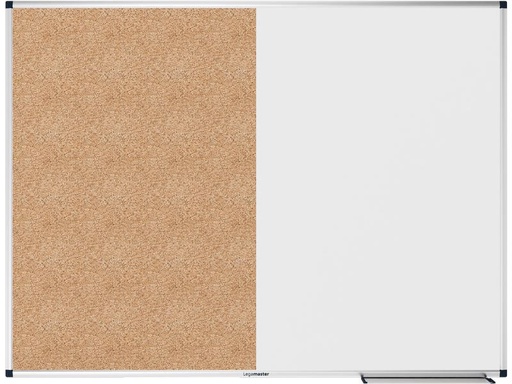 [90274393 1488403] Legamaster Comboboard Unite 90 cm x 120 cm, Braun/Weiss