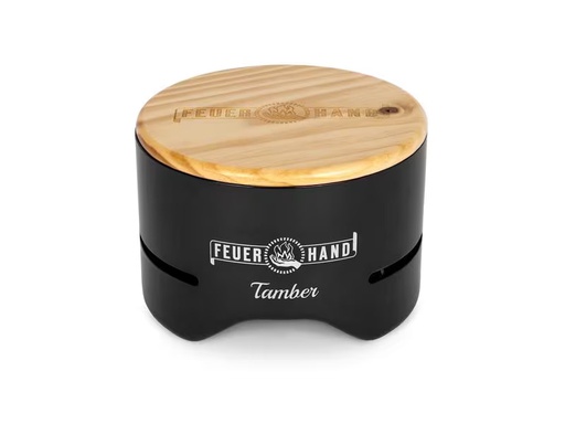 [90274422 1503651] Feuerhand Tischgrill Tamber, Tiefschwarz
