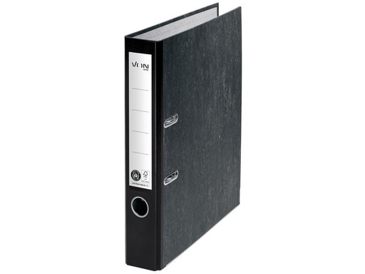 [90274452 1384579] VON Ordner 5 cm, Schwarz