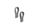 Zone Denmark Handtuchhalter Loop 2 Stück, Grau