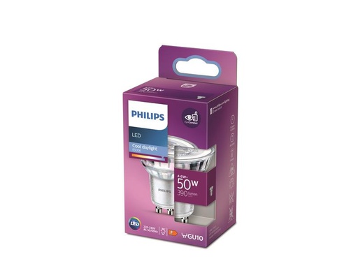 [90274546 1467214] Philips Lampe LEDcla 50W GU10 CDL ND 1PF SRT4