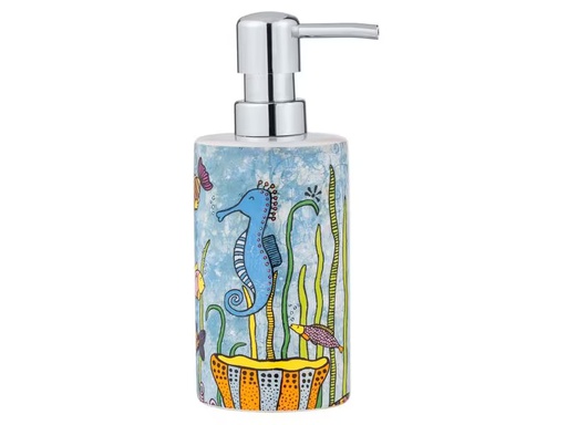 [90274566 1459166] Wenko Seifenspender Ocean Life Rollin Art 360 ml, Mehrfarbig