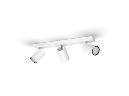 [90274590 1467144] Philips Aufbauspot MyLiving Kosipo, 3 x 5.5W, GU10, Weiss