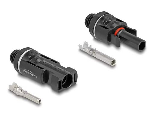 [90274596 1507625] Delock DL4 Solar Konnektor zum Crimpen Stecker und Buchse, 2 Stück