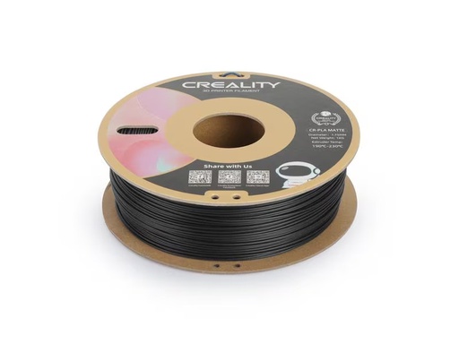 [90274684 1480193] Creality Filament PLA, Mattschwarz, 1.75 mm, 1 kg