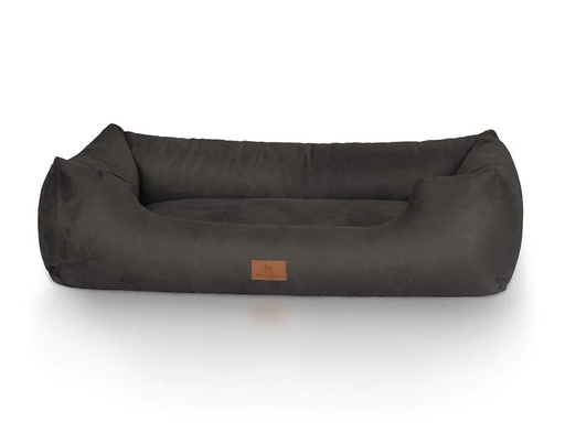 [90274717 1480844] Knuffelwuff Hunde-Bett Dreamline Velour XXXL, 155 x 105 cm, Schwarz