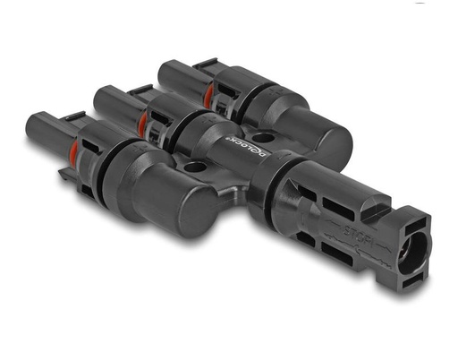 [90274778 1507620] Delock DL4 Solar Konnektor 1x Stecker zu 3x Buchse, IP67