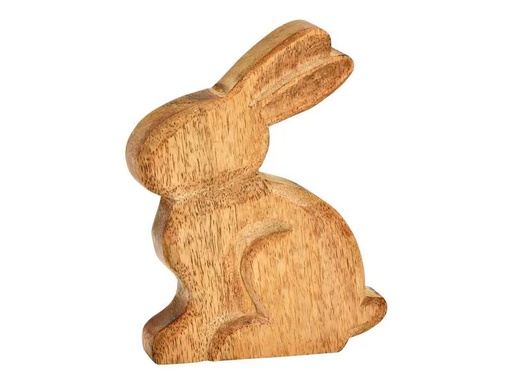 [90274816 1423922] G. Wurm Hase 11 x 15 cm, Braun