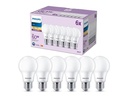 Philips Lampe LED 60W A60 E27 WW FR ND 6CT/6 EC Warmweiss