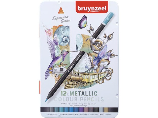 [90274877 1502489] Bruynzeel Farbstifte Metallic 12 Stück