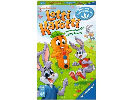 [90275075 1487835] Ravensburger Kinderspiel Lotti Karotti