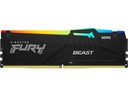 Kingston DDR5-RAM FURY Beast RGB 6000 MHz 1x 8 GB