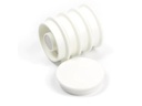 supermagnete Haftmagnet 32,6 x 9 mm rund Weiss