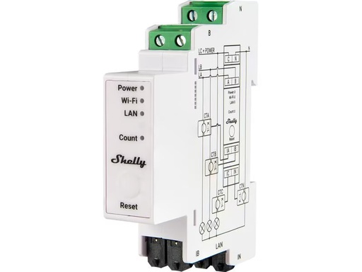 [90275353 1514859] Shelly Shelly Pro 3EM Dreiphasen-Energiezähler
