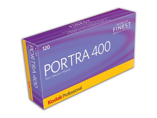 [90275386 1510806] Kodak Analogfilm Portra 400 120 5er Pack