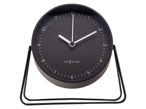 [90275497 1452248] NeXtime Klassischer Wecker Berlin Schwarz