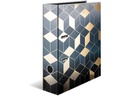 HERMA Ordner Cubes A4 7 cm, Gold