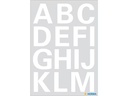 Herma Stickers Zahlensticker Buchstaben A – Z, 25, 2 Blatt