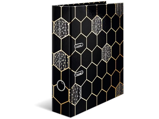 [90275709 1503291] HERMA Ordner Hexagon A4 7 cm, Gelb