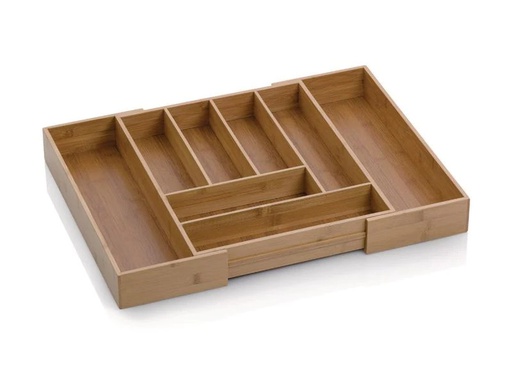 [90047067 567138] Kela Besteckkasten Kalma Braun