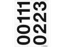 Herma Stickers Zahlensticker Zahlen 0-9, 2 Blatt