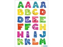 Herma Stickers Zahlensticker Lustige Buchstaben A – Z, 20 x 50, 2 Blatt