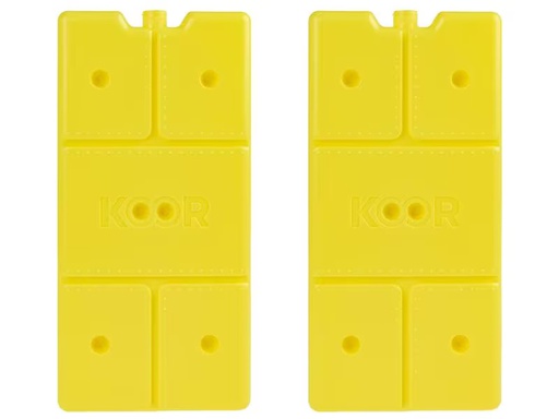 [90275848 1424454] KOOR Kühlelement Arctico L, Doppelpack Giallo