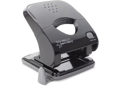 [90275990 1485102] Rapesco Locher Germ-Savvy X5-40PS ECO 40 Seiten, Schwarz