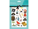 Clairefontaine Motivsticker Sweety Piraten 6 Bogen