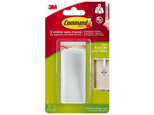[90276117 1508171] Command Klebehaken 1.3 kg, Weiss