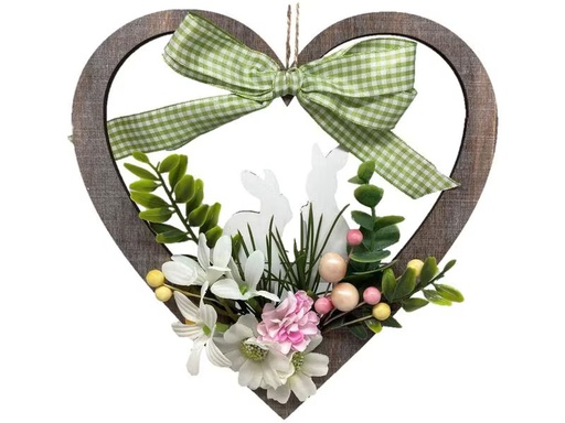 [90276164 1405931] Dameco Türkranz Herz, Ø 20 cm