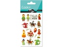Clairefontaine Motivsticker 3D Cooky Ritter 1 Bogen