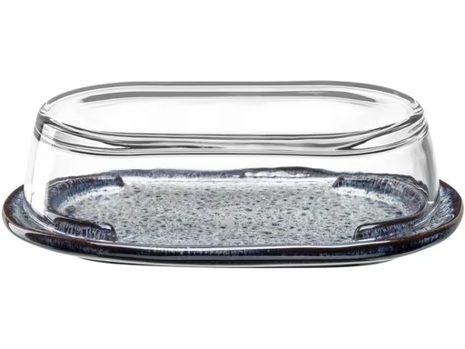 [90276290 1506146] Leonardo Butterdose Matera 21 x 13 x 8 cm