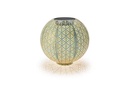 STT Windlicht Solar Antic Ball Sofia, Ø 30 cm, Aqua