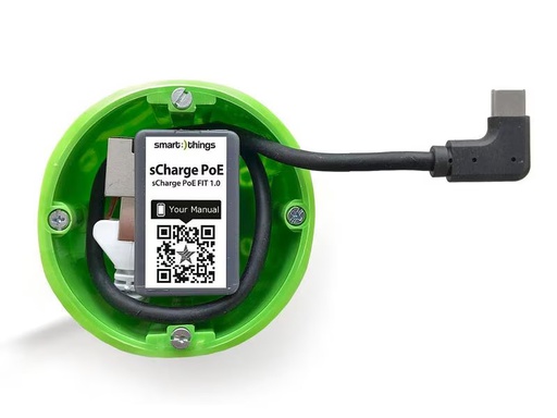 [90276452 1499555] Smart Things Adapter sCharge PoE P+D USB-C