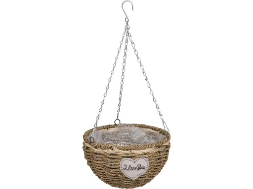 [90276490 1405973] Dameco Pflanzentopf zum Hängen 15 cm, Nature
