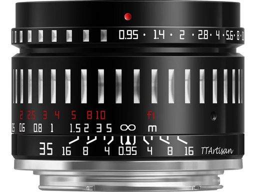 [90276528 1509908] TTArtisan Festbrennweite APS-C 35mm F/0.95 – Sony E-Mount