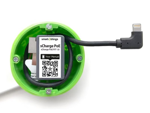 [90276599 1499556] Smart Things Adapter sCharge PoE P+D Lightning